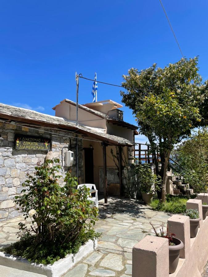 Double Studio Room In Mylopotamos With Beautifull View Tsagarada Exterior foto