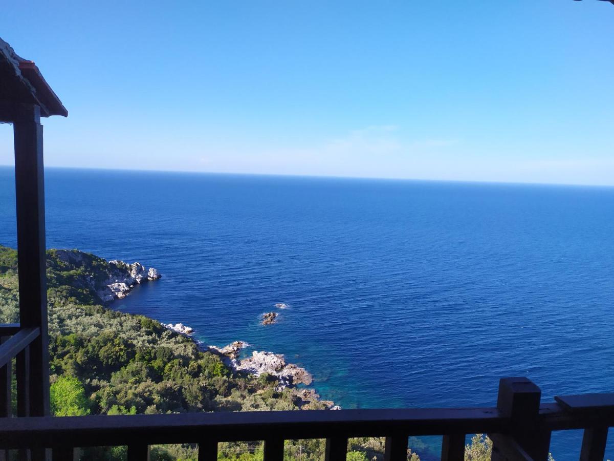 Double Studio Room In Mylopotamos With Beautifull View Tsagarada Exterior foto